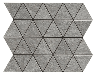 KLIF Grey Triangle Mosaic Tile