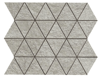 KLIF Silver Triangle Mosaic Tile