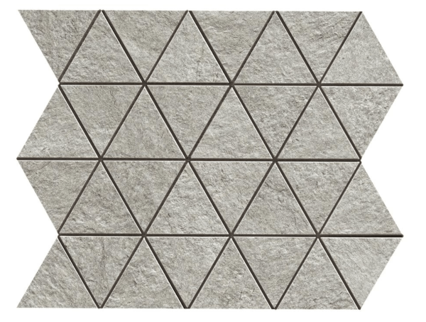 KLIF Silver Triangle Mosaic Tile
