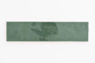 Bottle green subway tile
