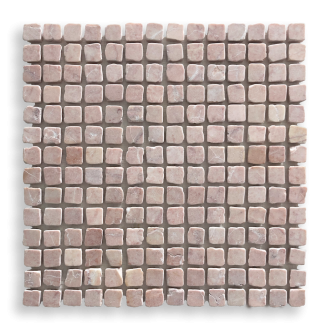 Sirena Rosado Tumbled Mosaic Tile