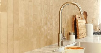 Valentina Beige Splashback Tile