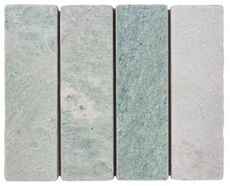 Castellana Ming Green Natural Stone Subway Tile