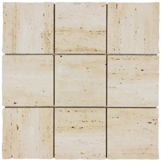 Travertine Natural Stone Square Tile
