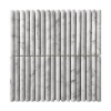 Carrara Mini Flute Mosaic