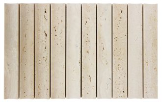 Travertine Natural Stone Concave Tile