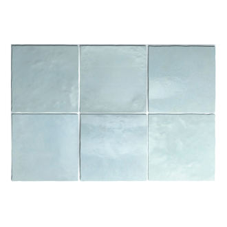 Artisan Aqua Gloss Square Tiles