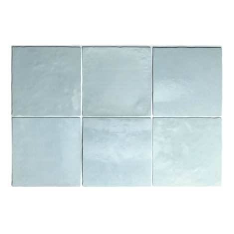 Artisan Aqua Gloss Square Tiles