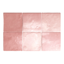 Artisan Rose Gloss Square Tiles