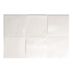 Artisan White Gloss Square Tiles