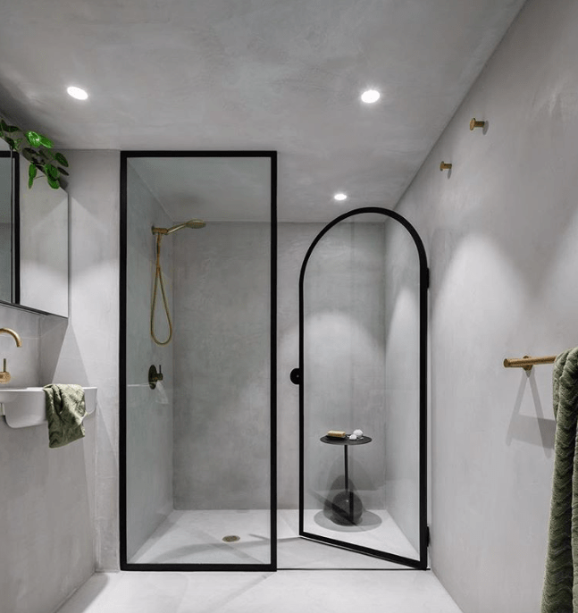 Concrete Tonal Bathroom