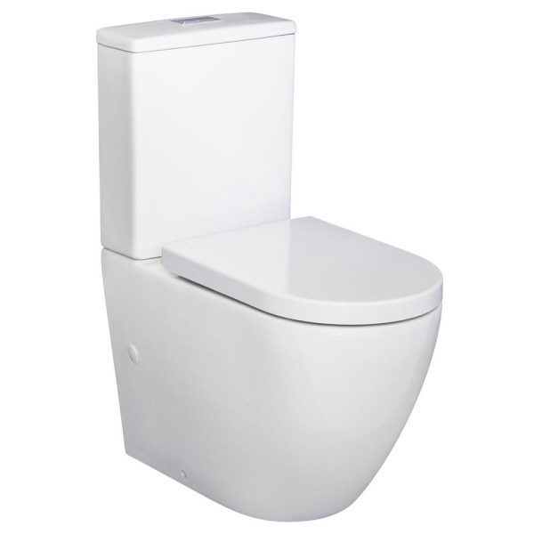 Fienza Alix Rimless Ambulant Back to Wall Suite