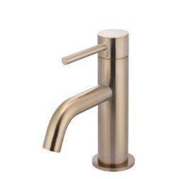 Meir Piccola Basin Mixer Tap – Champagne