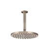 Meir Round Ceiling Shower 200mm rose, 150mm arm - Champagne