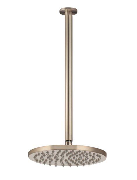 Meir Round Ceiling Shower 200mm Rose, 450mm arm - Champagne