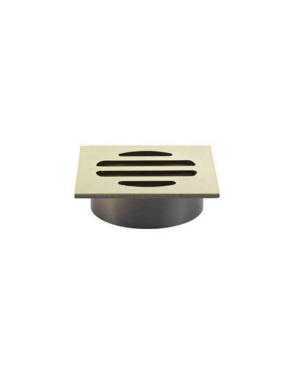 Meir Square Floor Grate Shower Drain 50mm outlet - Tiger Bronze
