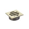 Meir Square Floor Grate Shower Drain 50mm outlet - Tiger Bronze