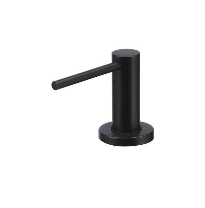 Matte Black Soap Dispenser - Modern Elegance