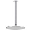 Meir Round Ceiling Shower 250mm rose, 300mm arm - Polished Chrome
