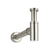 Meir Round Bottle Trap for 32mm basin waste and 40mm outlet - PVD Brushed Nickel