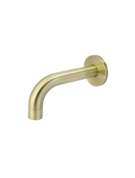 Meir Round Curved Spout 130mm - Tiger Bronze