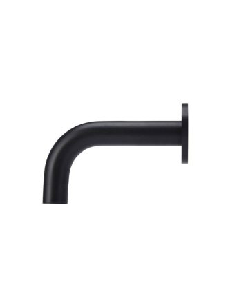 Meir Round Curved Spout 130mm - Matte Black
