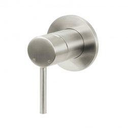 Meir Round Wall Mixer - PVD Brushed Nickel