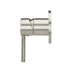 Meir Round Wall Mixer - PVD Brushed Nickel