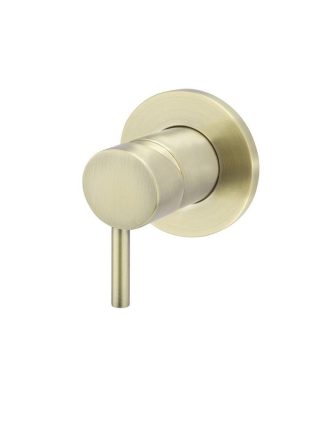 Meir Round Wall Mixer Small Handle - Tiger Bronze