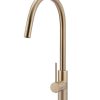 Meir Piccola Out Kitchen Mixer Tap - Champagne