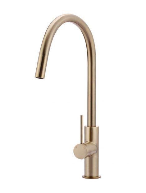 Meir Piccola Out Kitchen Mixer Tap - Champagne