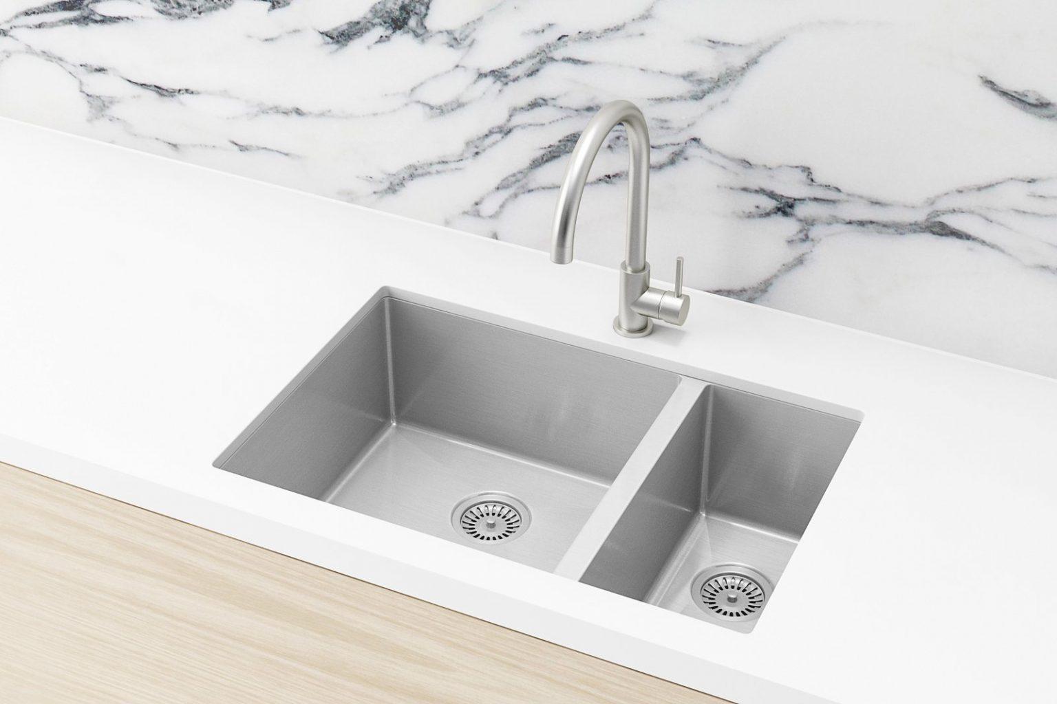 kopais commercial brushed nickel kitchen sink fauce