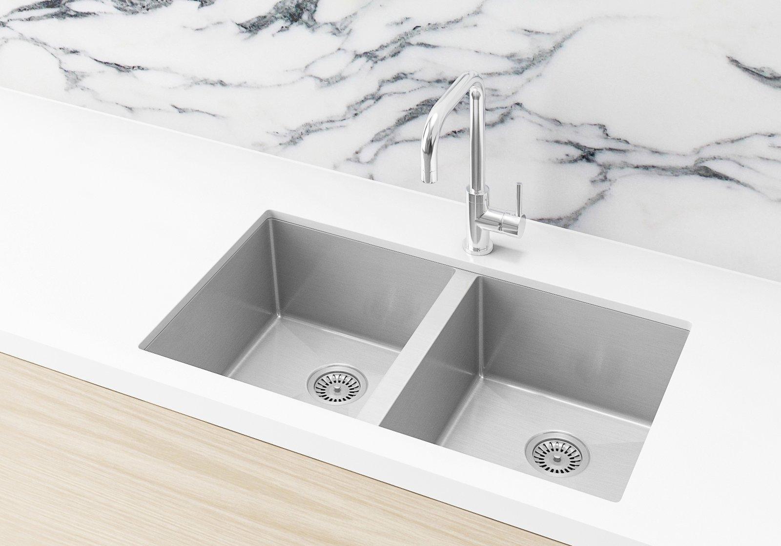 lowes 9 inch kitchen sink double