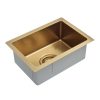 Meir Mini Kitchen Sink - Single Bowl 322 x 222 - Brushed Bronze Gold