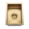 Meir Mini Kitchen Sink - Single Bowl 322 x 222 - Brushed Bronze Gold
