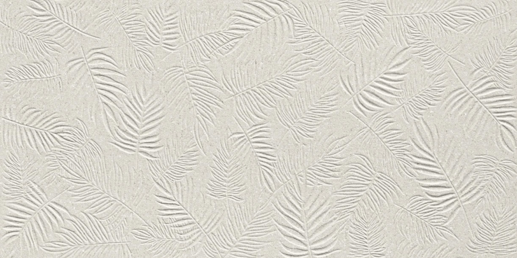 baroque leaf pearl tile