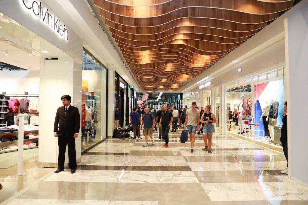 Canberra Outlet Premium Mall marble floor